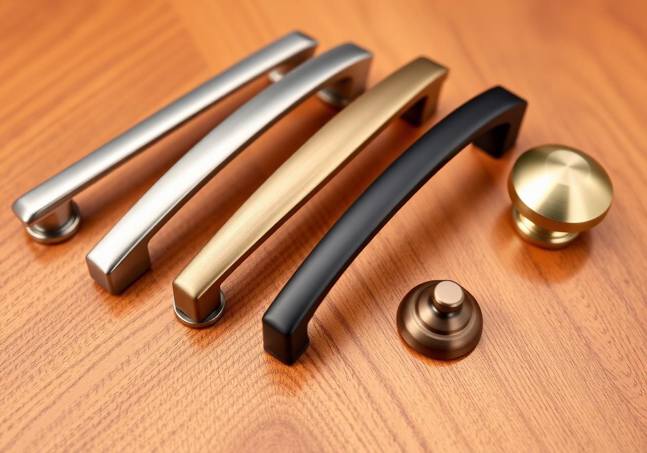 Hardware finish samples
