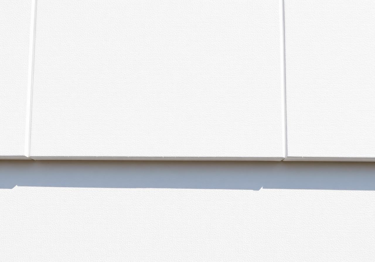 White Hardie board-and-batten